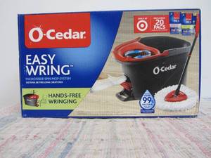 O-Cedar EasyWring Spin Mop & Bucket