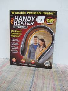 Handy Heater Freedom Travel Neck Heater Portable Body Warmer, 131°F Max, 6.5-Hour Duration, Lithium-Ion Battery Included