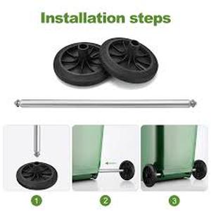 Shop Spring Deals  Toter Replacement Wheel Kit for 64 Gal. Two Wheel Trash Can