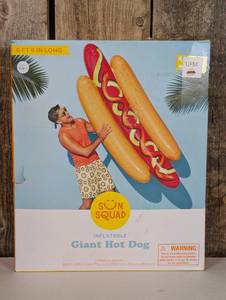 SUN SQUAD FOOD FLOAT HOTDOG