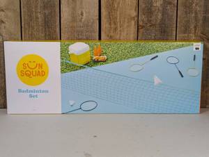 SUN SQUAD BADMINTON SET  LAWN SPORTS FOR ADULTS - MULTI