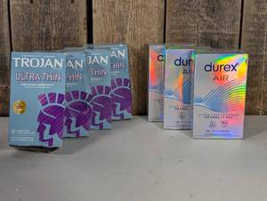 Durex & Trojan Latex Condoms
