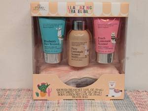 Studio Selection Personal Care Llamazing Travel Bag Set, 3 Pieces