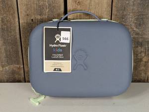 Hydro Flask Kids Insulated Hard Sided Lunch Box - GrayBlue & Teal