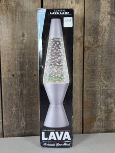 LAVA 14.5 Iridescent Glitter Novelty Table Lamp