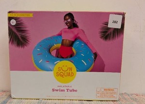 Donut Pool Float Inner Tube - Sun Squad