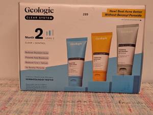 Geologie Clear System Month 2  Level 2 Acne Treatment & Skincare