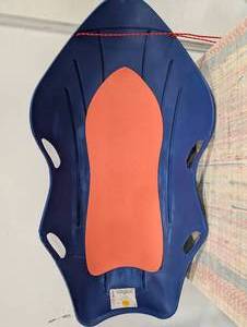 48 Plastic Boat Sled Navy Blue - Sun Squad Polyethylene, 300 lb. Capacity