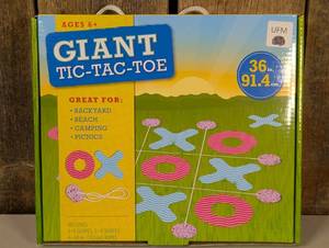 Giant Tic-Tac-Toe Game