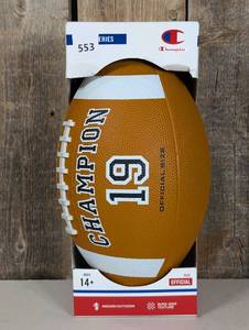 Champion Blitz Football Official Size - Classic Brown