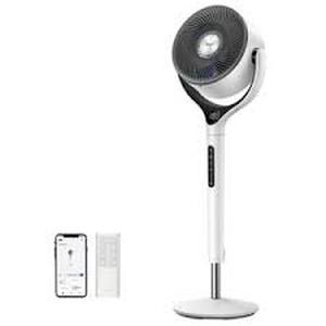 DREO Smart 9 3D Oscillating Portable Pedestal Fan with RGB Lights