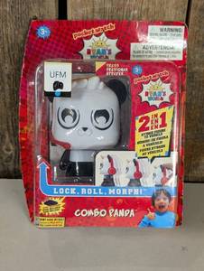 Lock N Roll Ryans World Combo Panda Figure With Base
