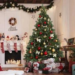 6 ft. Feel Real Downswept Douglas Fir Hinged Artificial Christmas Tree