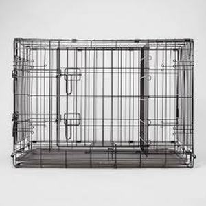 Wire Collapsible Dog Crate - XSS - Black - Boots & Barkley