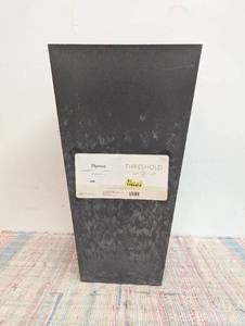 Square Composite Indoor Outdoor Planter Pot 12x12x21 Charcoal Gray