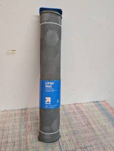 Litter Mat - up&up 32 x 23 Plastic, Unscented, Pet Waste Accessories for All Ages Cats