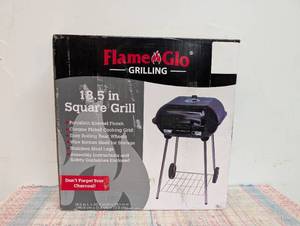 Flame Glo Grilling Square Grill, 18 Inches