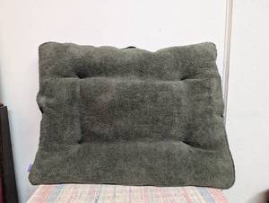 Tufted Dog Mat Bed - Boots & Barkley XL Recycled Poly-Fiber Fill, Indoor Use, Extra Large Breed
