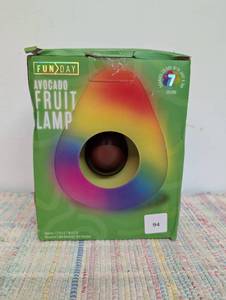 FunDay Avocado Fruit Lamp 7 Tall