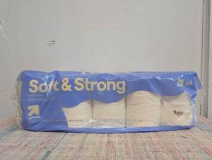 Soft & Strong Toilet Paper - 30 Rolls - up&up No Fragrance Added, Mega Size, 380 Sheets Per Roll