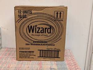 12 Sugar Plum Breeze Odor Neutralizer & Air Freshener Spray Wizard 10 OZ Each