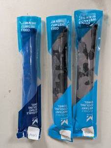 Reusable Instant Cooling Towel  (set of 3)