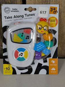 Baby Einstein Take Along Tunes Musical Toy BPA-Free, Easy to Grip, Lights Up