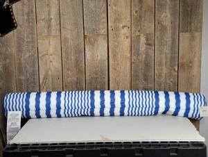 Sun Squad - Pool Noodle, White & Blue Striped