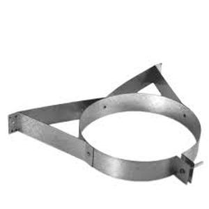 DuraPlus All-Fuel Chimney 6in. Diameter Wall Strap, SS