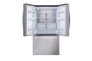 LG Standard-Depth 31.7-cu ft 3 -Door 36-in Wide with Ice Maker ( PrintProof Stainless Steel ) ENERGY STAR Certified