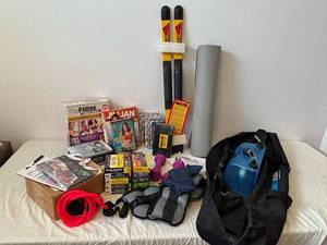 Assorted Workout DVDs & Fitness Gear Featuring The Firm Express, Jillian Michaels & CardioBlade