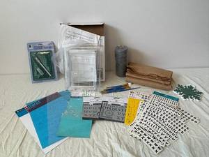 Art Alternatives 5x7 Self-Healing Cutting Mat Kit - Alphabet Stencils & Buttercream Craft Supplies