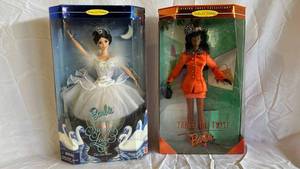 Barbie Collector Edition Swan Lake & Tangerine Twist Dolls (Lot of 2)