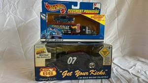 Hot Wheels Pavement Pounders Pro Rally Racing 124 Die-Cast - Route 66 Collectibles (Lot of 2)
