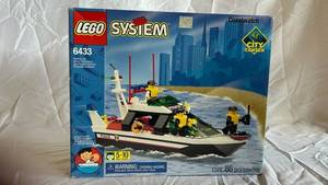 LEGO 6433 Coastwatch - 86-Piece Coast Guard Police Boat Set