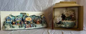 San Francisco Music Box Rudolph North Pole Scene Music Box - 31-39050-6-00