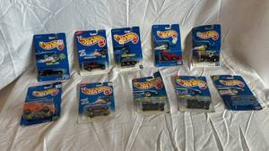 Hot Wheels Die Cast Cars - Talbot Lago, Trailbuster, Radar Ranger, Oshkosh Snowplow, Chevy Nomad,