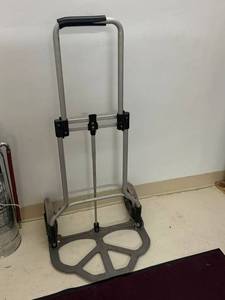 Folding Aluminum Hand Truck Utility Dolly Cart 2 Wheel Compact Portable