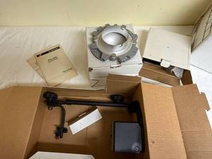 Stroboframe Pro-SQ Flash Bracket Accessories Parts Lot w Boxes Manual