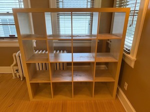 Wood Cube Storage Shelf 16-Cube