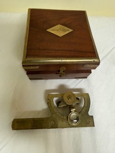 Ross London Brinton Compass in Wood Case