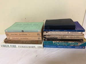 Mixed Lot of 13 Vintage Hardcover & Paperback Books - Literature, Philosophy & Religion