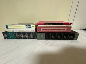 Mixed Lot of 6 Poetry & Literature Books