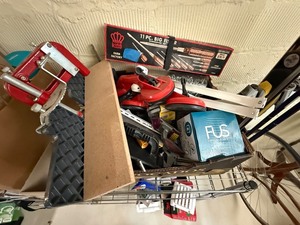Mixed Lot of Assorted Hardware, Clamps & Fasteners