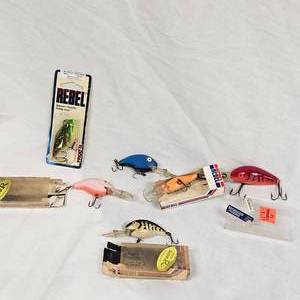 Lot of As New Rebel Lures