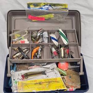 Tackle Box with Lures, Etc