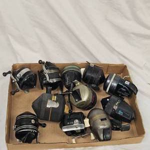 Lot of 11 Fishing Reels