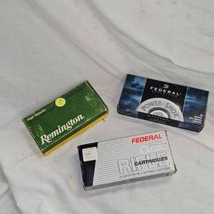 3-Full Boxes 30-30 Ammunition