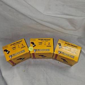 3-Fiocchi 20ga #6 Golden Pheasant