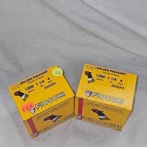 2-Fiocci 20ga #4 Golden Pheasant
